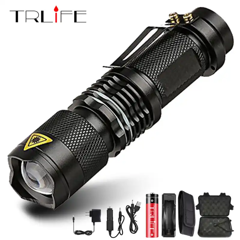 mini lampara led de linterna led con