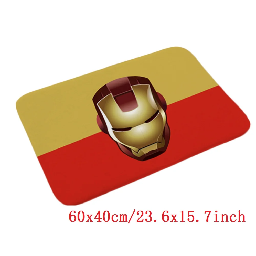 Marvel Мстители плюшевые хлопковые ковры Железный человек Капитан Америка Бэтмен мягкие ковры коврики компьютерное кресло коврики детские игрушки - Цвет: FXgangtiexia