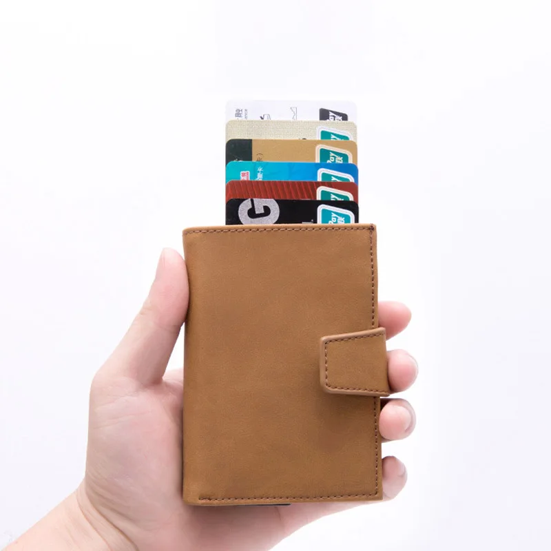 DIENQI Rfid мужские кошельки, Классический держатель для карт, кошелек, мужской кошелек, кошелек на молнии, большой бренд, роскошный черный кожаный кошелек для мужчин