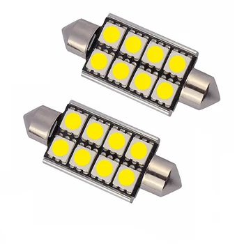 

Dodge Car Bulb Interior Reading Light License Plate Lamp 2PC C5W LED Canbus Festoon 31mm 36mm 39mm 41mm White 12V 5W 1990 2.5G