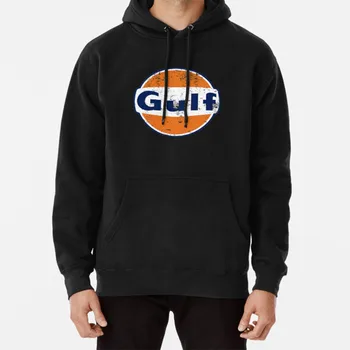 

Gulf Racing Retro Hoodie Gulf Racing Retro Motor Motorsport Petrolhead Petrol Him Mans Lemans
