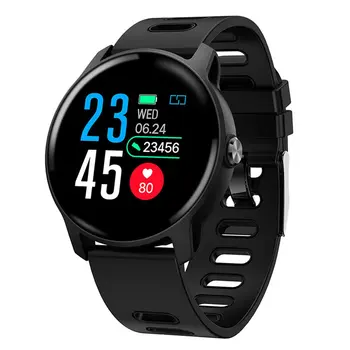 

S08 Men Sport Pedometer Smart Watch IP68 Waterproof Fitness Tracker Heart Rate Monitor Women Clock Smartwatch