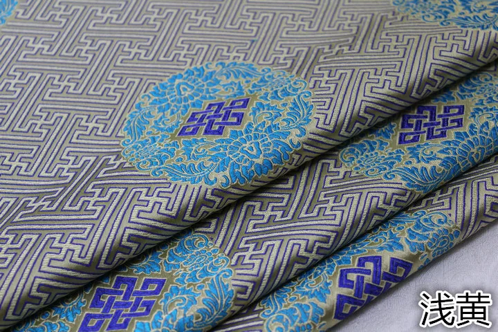Китайский стиль Тан костюм монгольский Тибетский халат шелковый атлас Dmask материал для обивки подушки ткань для поделок из жаккардовой парчи
