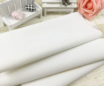 

Pure white thick flannel backing flocking cloth with plastic counter furniture