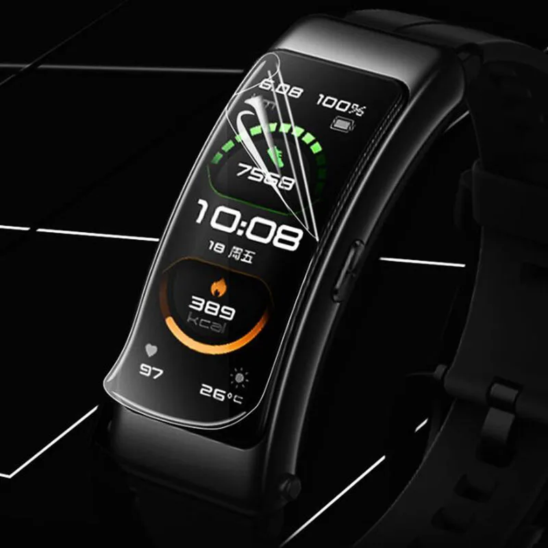 5 шт. мягкая ТПУ Прозрачная защитная пленка Smartband для Huawei TalkBand Talk Band B6 умный