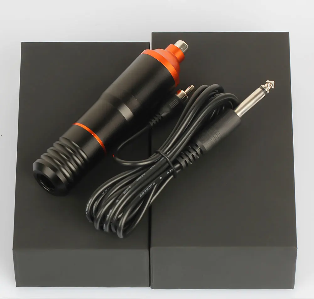 Роторная тату машинка интерфейс RCA импортный мотор самолет алюминиевый сплав