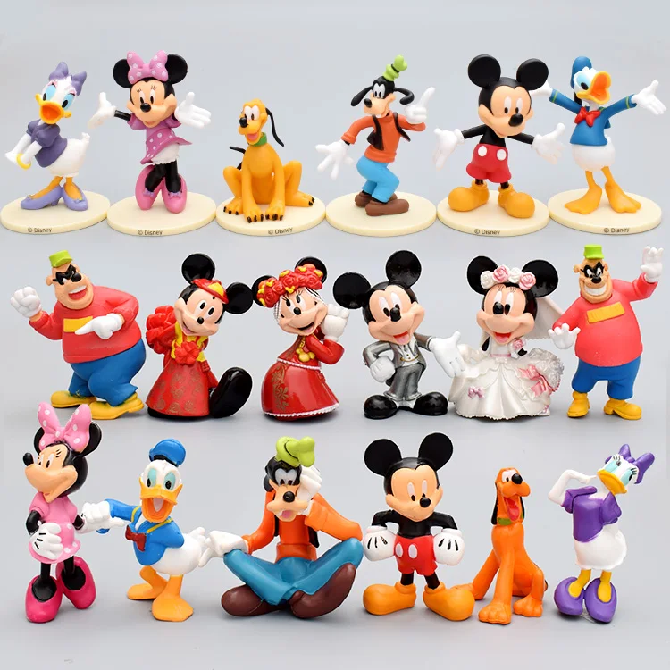 Оригинальная Коллекционная игрушка Disney серия клубный домик Микки Мауса из