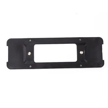 

Rear Stylish License Plate Frame Heat Resistant Replacement Part Durable Cars PPE Structure Bumper Bracket Universal For BMW