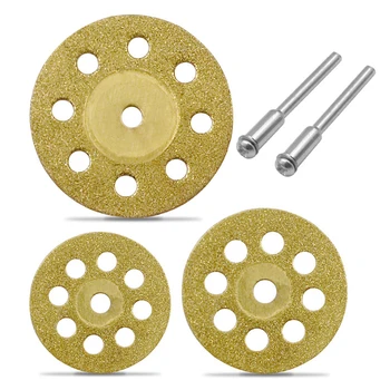

10pcs Diamond Discs Circular Cutting Disc Diamond Grinding Wheel Metal Grinding Wheel Saw Metal Cutters For Dremel Rotary Tool