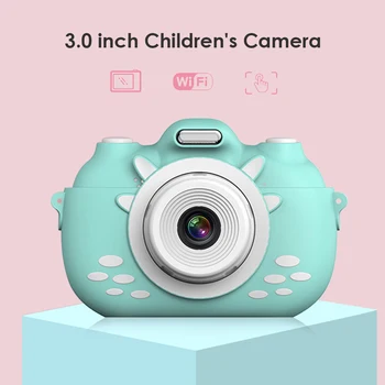 

A5 3.0 inch Touch Screen Dual Lens Kids Digital Camera Rechargeable 32GB 1080P HD Children WiFi Photo Video Recorder