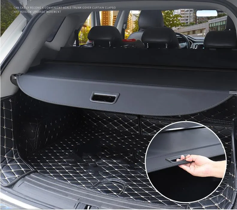 Car Interior Rear Trunk Security Shield Retractable Waterproof Cargo