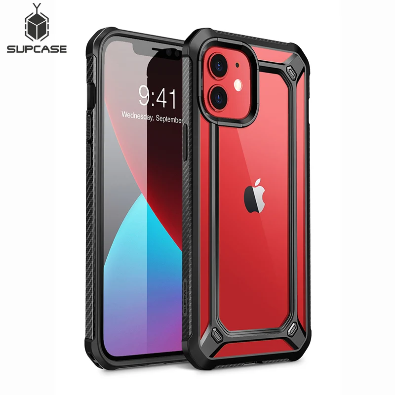 Чехол SUPCASE для iPhone 12/12 Pro чехол 6 1 дюйма (2020) серии UB EXO гибридный защитный прозрачный бампер из поликарбоната и