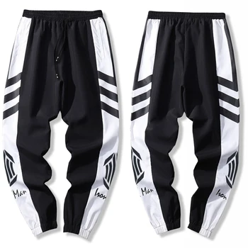 

Spring plus size 2xl-7xl 8XL mens cotton sweatpants casual elastic waist long trousers large Chinese style big pants 150kg