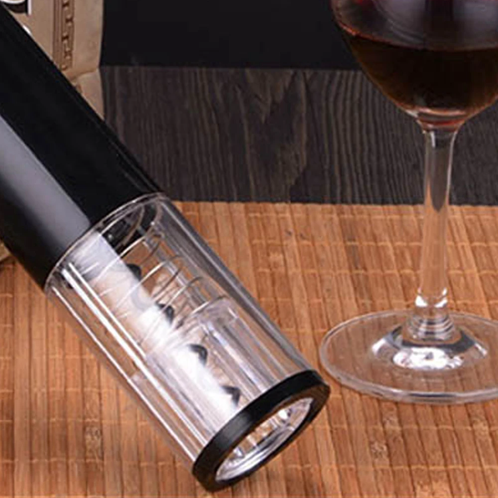 Cena Elektryczny otwieracz do butelek z tworzywa sztucznego nóż do folii kuchnia automatyczne elektryczny otwieracz do wina wygodne pomarańczowy whisky Bar