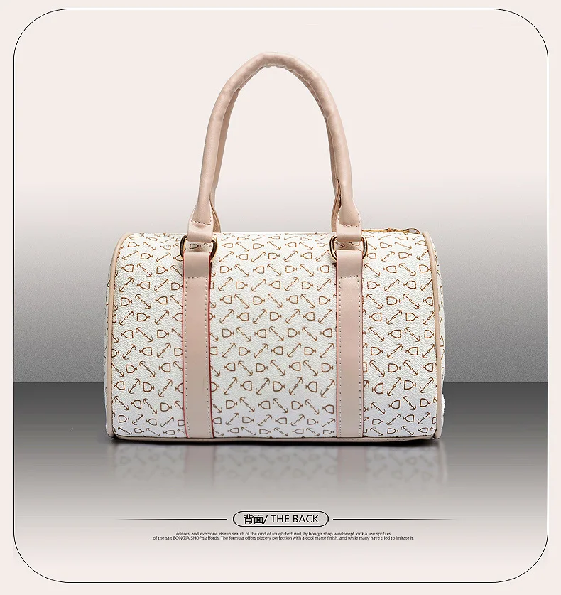 

2019 Summer WOMEN'S Fashion Handbag Simple Shoulder Different Size Bags Six Pieces Set Large Bag Triple Use Shoulder Bag/ Hand B