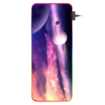 

1 PC Luminous Keyboard Mat Anti-slip Keyboard Pad Gaming Mouse Pad Computer Accessoy for Office Net Bar Dorm Home