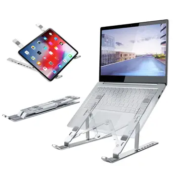 

Portable Folding Laptop Stand Foldable Support Base Notebook Stand Holder For Macbook Pro Air HP Lapdesk Cooling Bracket Riser