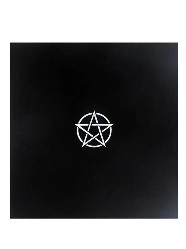 Вечерние скатерти в стиле ретро с пентаграммой для гадания, Wicca, вельвет, гобелен в винтажном стиле