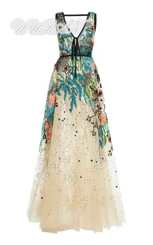 

Beautiful African Net Lace Trim Floral Embroidered Tulle Mesh Lace Fabric for dress sawing/party dress/occassion