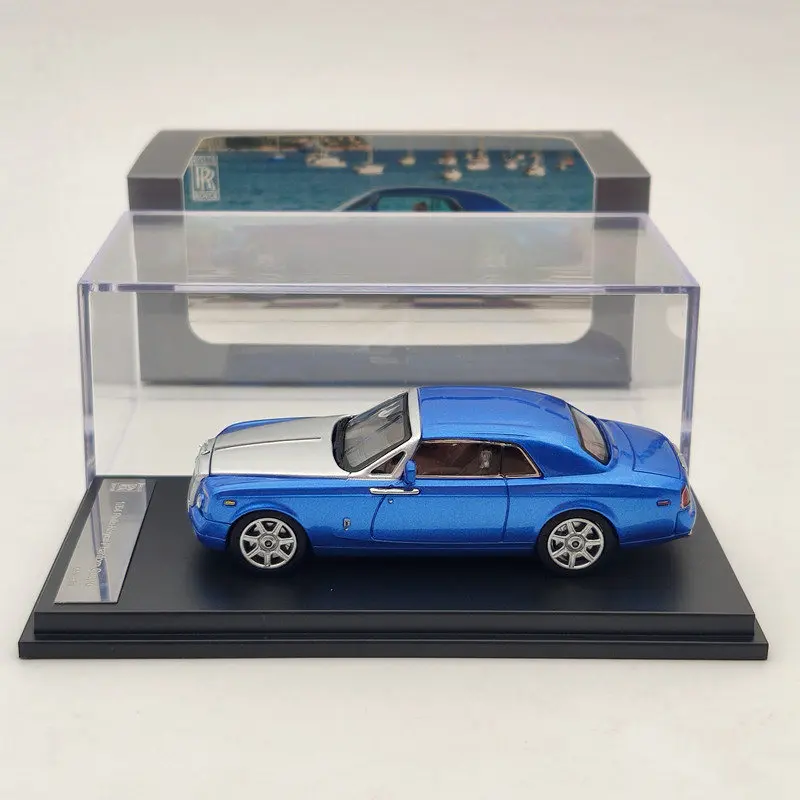 

1/64 For R~ls-R~ce Phantom Coupe DC8801 Blue Diecast Models Limited Collection