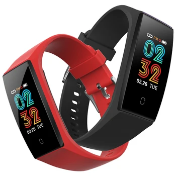 

V18 Smart Bracelet Wristband Heart Rate Blood Pressure Sleep Monitor Call Reminder IP67 waterproof Smart watch