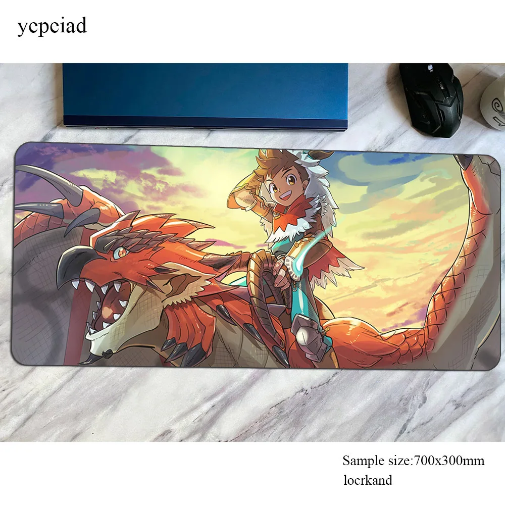 Fatalis monster hunter stories Коврики Красивые игровые коврики для мыши большая клавиатура