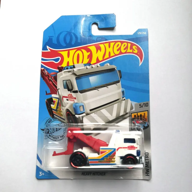 2021 Hot Wheels 36/250 Heavy Hitcher Lot of Two Newest Blue & Red 
