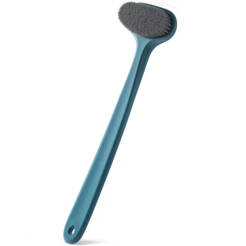 

Bath Body Brush with Comfy Bristles Long Handle Gentle Exfoliation Improve Skin's Health and Beauty Bath Shower Wet or Dry Brush