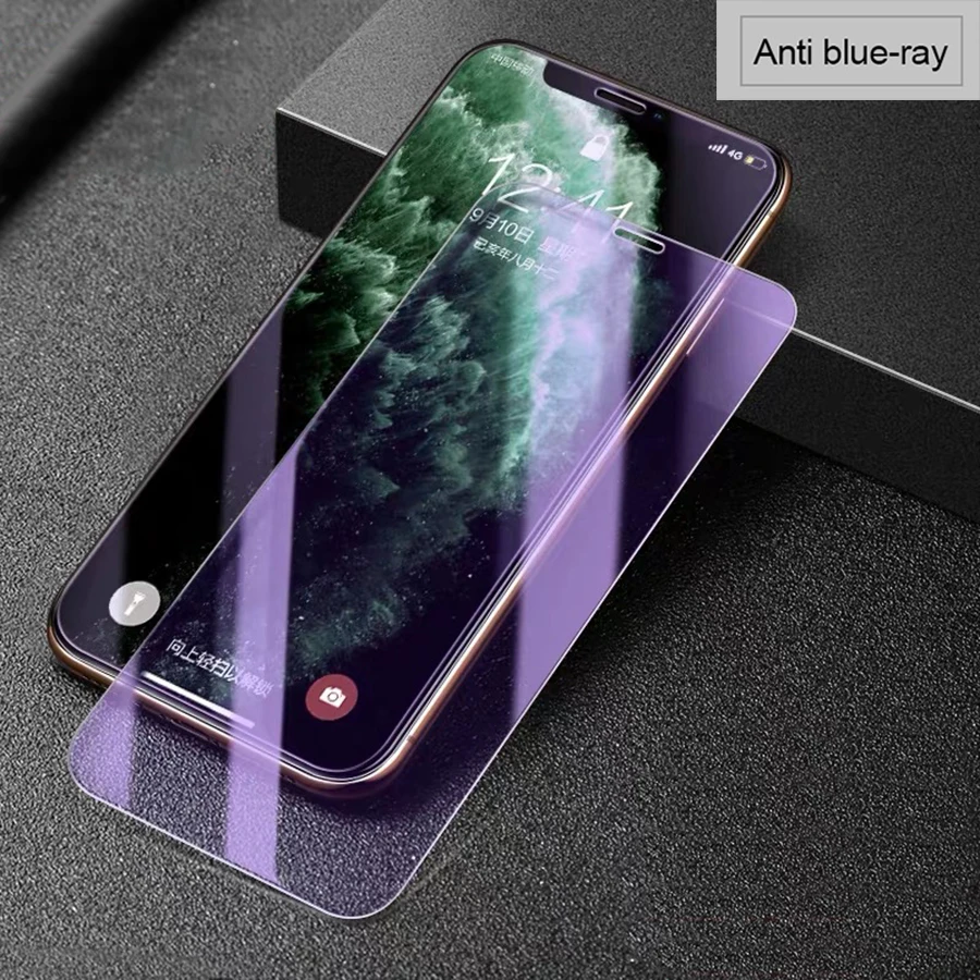 2 шт закаленное стекло для iPhone 11 Pro X XR XS Max Защитная пленка для экрана полная прозрачная для iPhone 11 X XS XR стеклянная защитная пленка