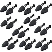 10 Pair Anti Plis Chaussure Shoe Stretcher Durable Form Plastic Shoe Tree Practical Boot Shoe Stretcher Black