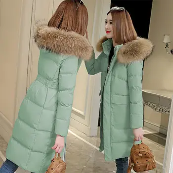 

Down Jacket Women 2019 Winter Ultra Light Duck Down Warm Female Down Coat Female Outwear Hooded Long Sleeve