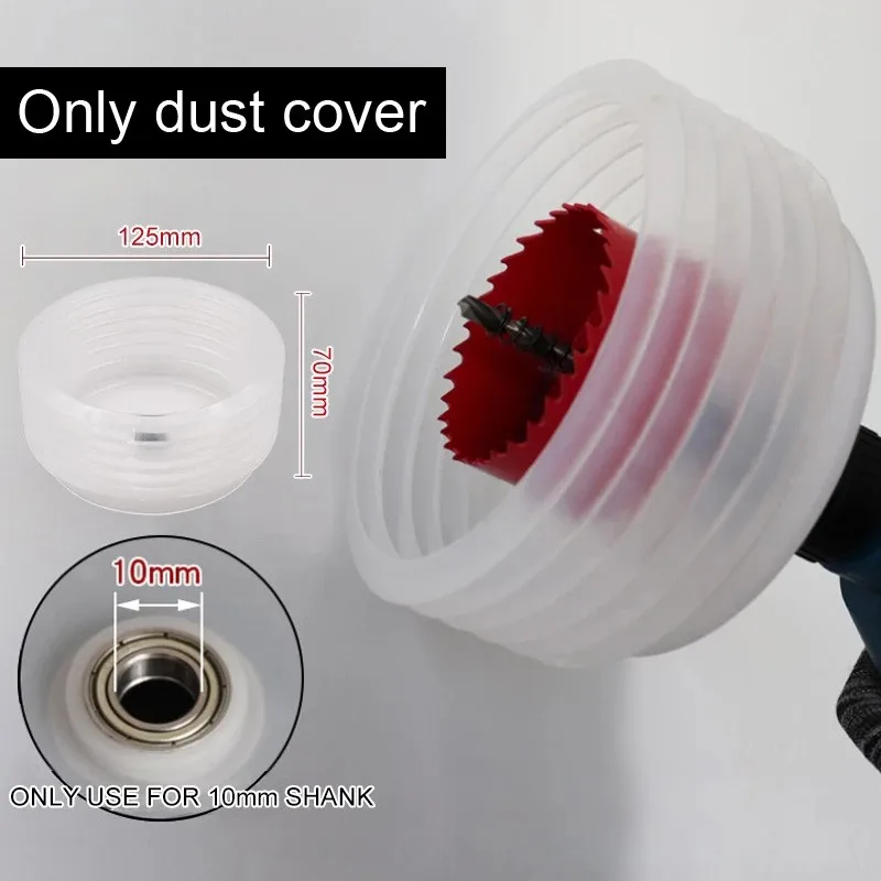 Electric Hammer Drill Dust Collector Dust Cover Silicone Perforator