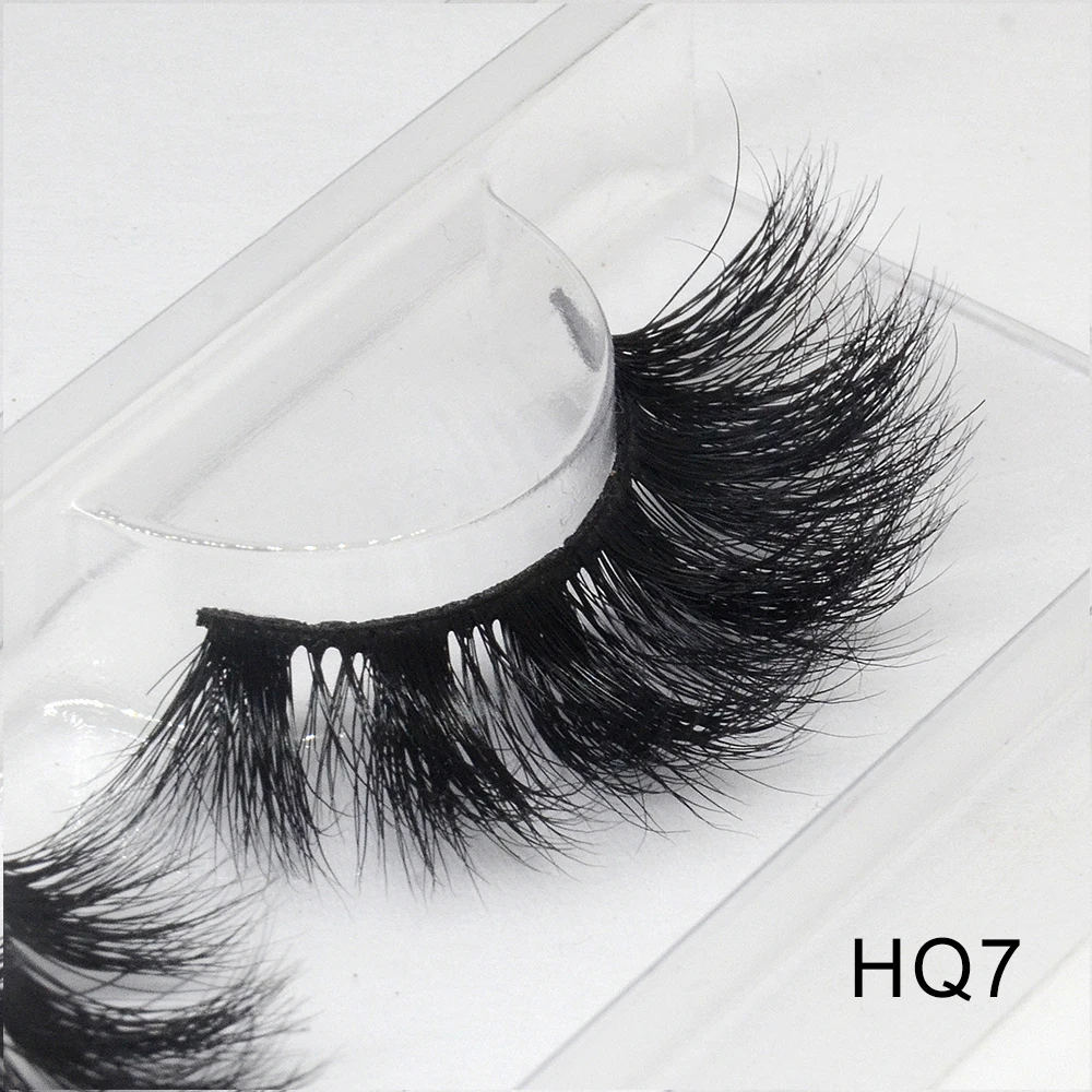 

HZJY 3d False Natural Mink Eyelashes Extensions With Free Eyelash Packaging Box