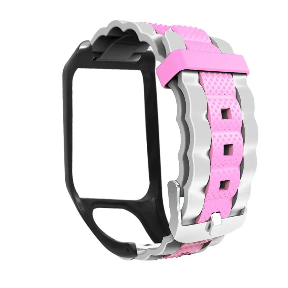 Сменный силиконовый ремешок для TomTom Runner 3 Adventurer Удобные часы Смарт замена
