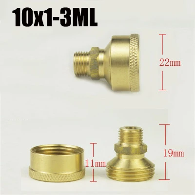Huileur En Laiton Pour Machines-outils - M10 X 1 Mm, Capacité 3 Ml, Pour Tours, Tracteurs, Moteurs électriques