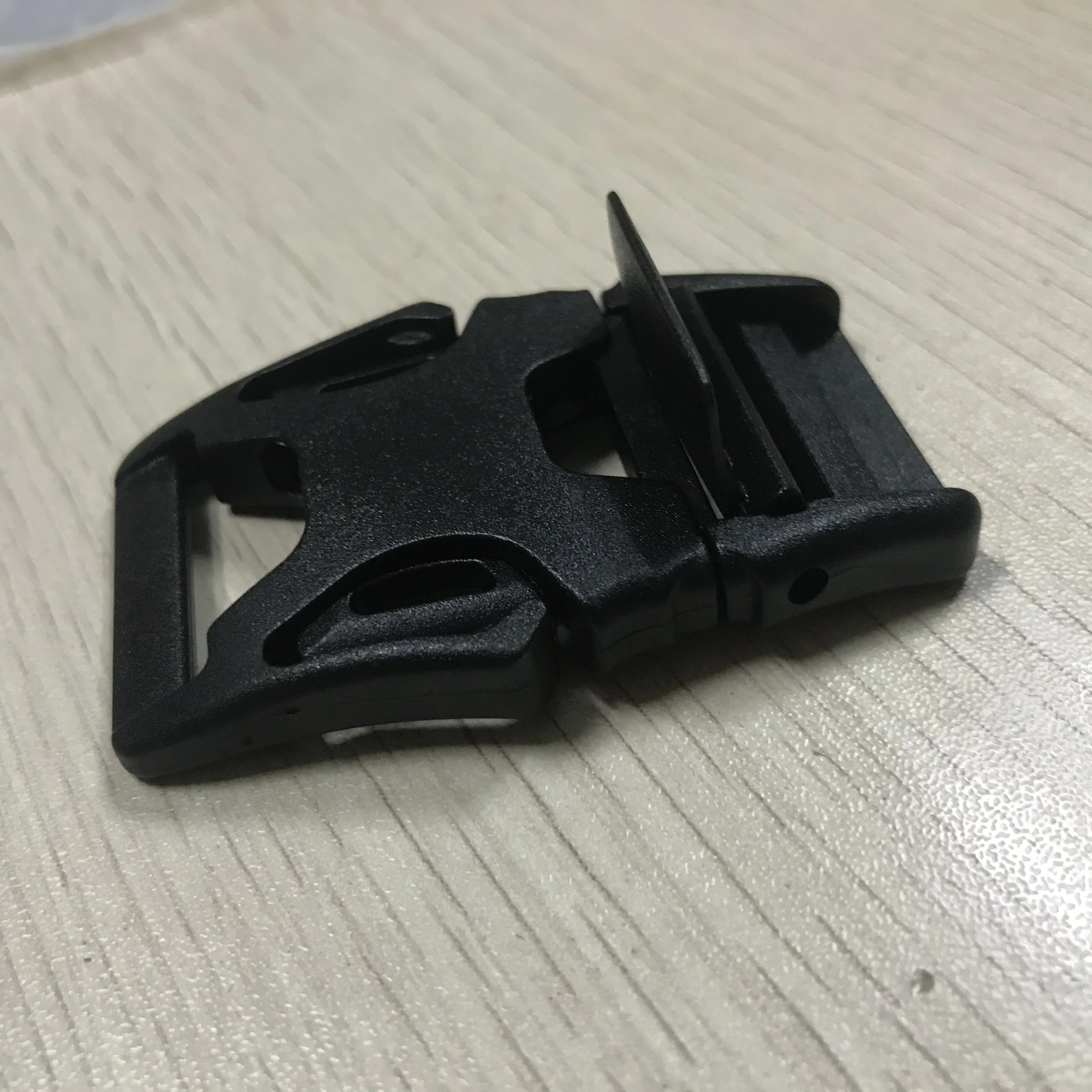 Black Plastic Side Release Buckles For Webbing Bags Straps Tactical Belt Buckle Tactical Vest Quick Release