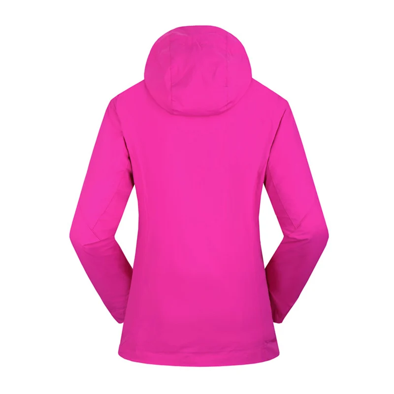 Winter Jacket female thicken Double Layer windproof warm Jacket Climbing hiking outdoor ski waterproof jacket for women