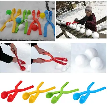 

Snowball Clip Set Snowball Toy Tools Outdoor Snow Thrower Environment Friendly ABS Snowball Clip Random Color
