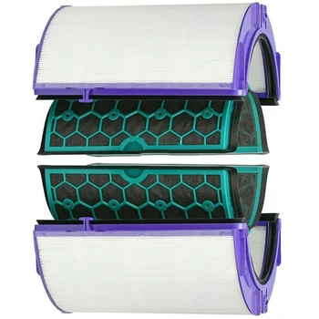 

For Dyson Hp04 Tp04 Dp04 Sealed Two Stage Air Purifier Hepa & Carbon Filter Set