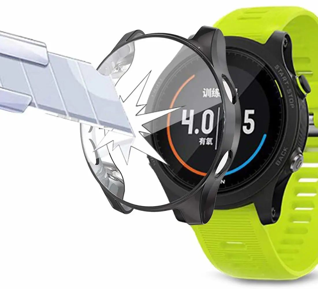 Ультра-тонкий чистый ТПУ защитный чехол для Garmin Forerunner 945 935 Смарт часы носимые защитные аксессуары Чехлы