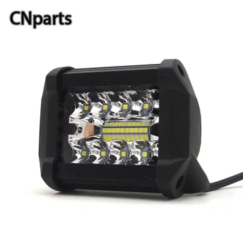 

Auto New 4Inch 60W Car LED Work Light Bar Spot Driving Fog Lamp For Mazda 3 6 cx-5 Subaru Hyundai ix35 Solaris Tucson 2017