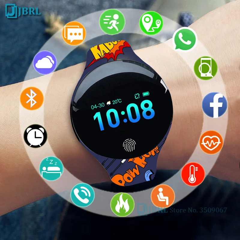 Reloj deportivo de moda para niños y niñas, pulsera electrónica Digital LED, regalo