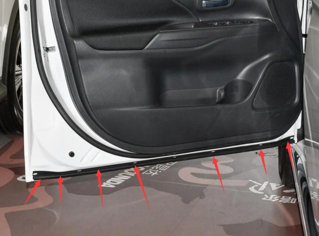 Outlander3 ASX WEATHERSTRIP FRONT REAR DOOR OPENING LOWER door seal strip