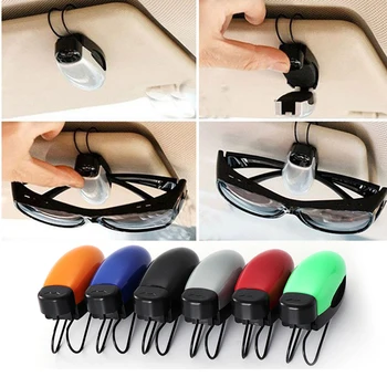 

Universal car Motorcycle Car Sun Visor Clip Card Holder For Reading Glasses Sunglasses Eyeglass accessories