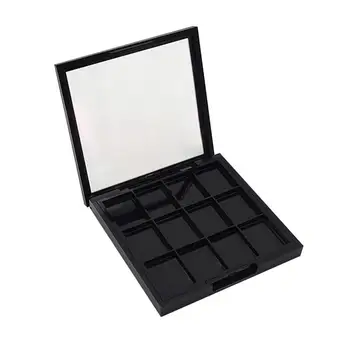 

1PC 12 Grids Empty Eyeshadow Dish DIY Eyeshadow Palette Eye Makeup Storage Box for Women Girls Beginners