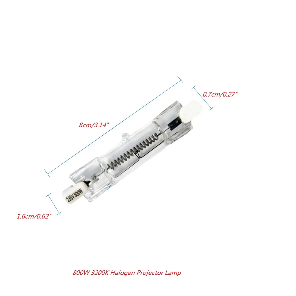 Halogen Lamp 230v 800w Halogen Bulb Light Lamp Continuous Light Lamp