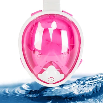

Kid's Scuba Diving Mask Full Face Snorkeling Mask Underwater Anti Fog Snorkeling Diving Mask For Swimming Spearfishing Dive