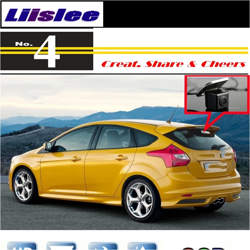 Liislee Car Camera For Ford For Focus MK3 2010~2015 High Quality Rear Back Waterproof Up Camera For PAL to Use CCD RCA Standard1