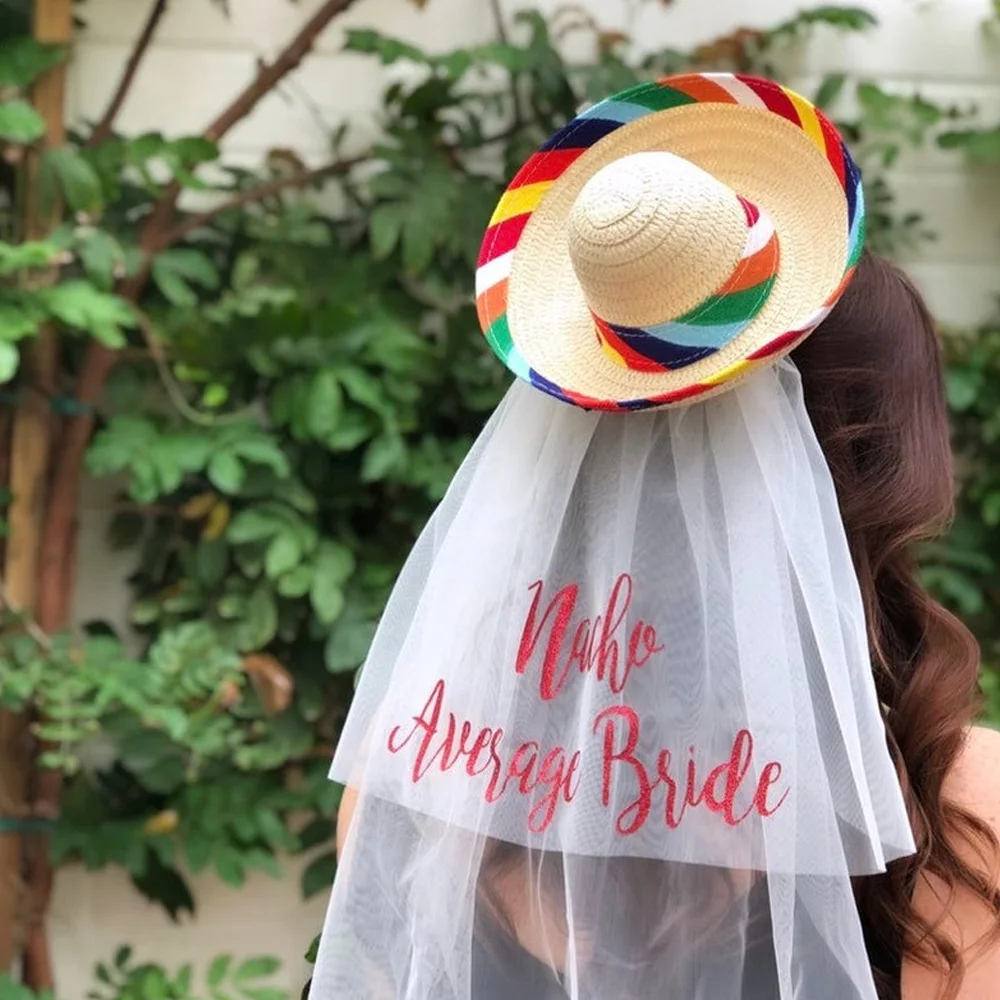 Mrs Bridal Shower Hadiah Sombrero Tabir 