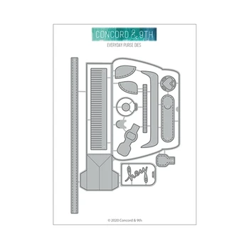 

Metal Cutting dies bag Die Cut Scrapbooking Paper Craft Handmade Card Punch Art Cutter Decorative Stencil